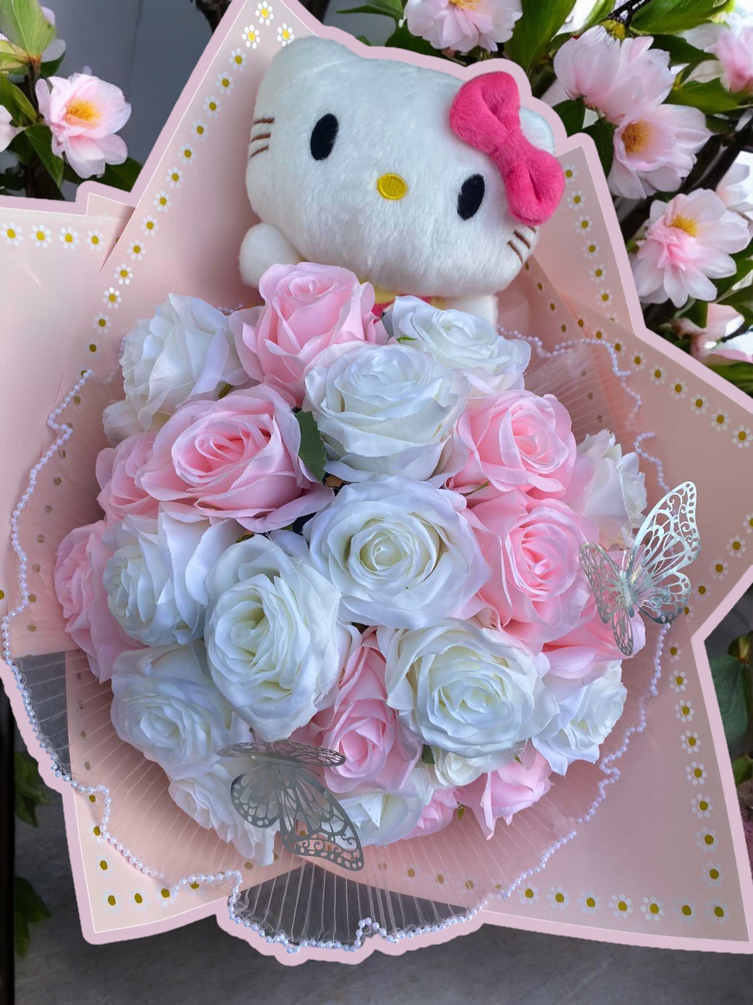 Kytice Hello Kitty 